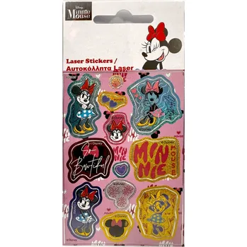 samolepka Disney Minnie Bowtiful holografická sada samolepek