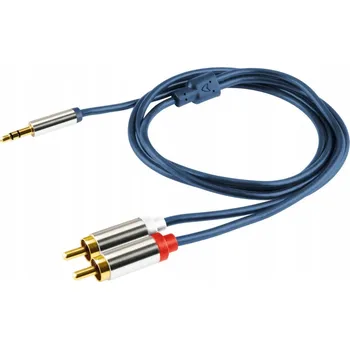 Audio kabel Home A 49-4M audio kabel, 3,5mm stereo jack, RCA, 4m