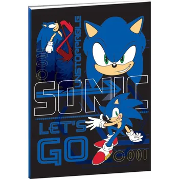 Sešit Linkovaný sešit B5 Sonic the Hedgehog GIM 40 listů