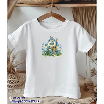 Chlapecké tričko Trička s potiskem Tričko s potiskem, dětské, KVĚTINOVÝ DOMEČEK 5, 1 ks zvolte VELIKOST trička ZDE:: 3/4 let Beagle