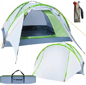 Stan Bílozelený kempingový Stan Trizand Nevada