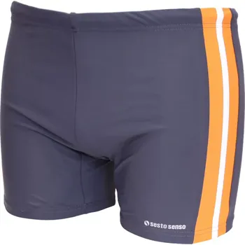 Pánské plavky Plavky pro muže Sesto senso BD 382 grafit velikost 4XL-66/68