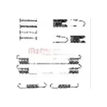 Brzdová čelist Sada příslušenství brzdové čelisti Metzger 105-0883