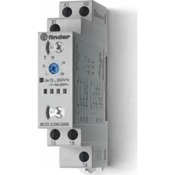Relé Finder relé 80.01.0.240.0000