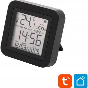 Home HSTHR dálkové ovládání, měřič teploty a vlhkosti, hodiny, LCD displej