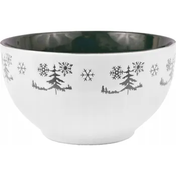 Salátová Mísa 550 ml Bílý vánoční stromek XMAS - Vánoce