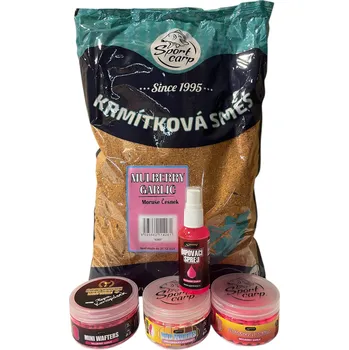 Návnadová pasta Sportcarp Vánoční Set Krmení Mulberry Garlic III