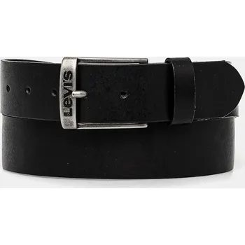 Opasek Kožený pásek Levi's 38016.0019 černá 99X, vel. 85