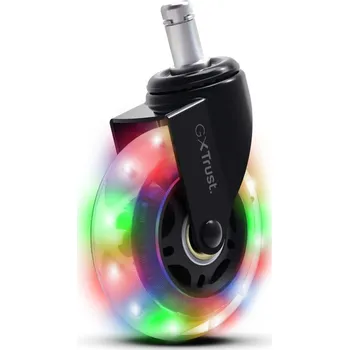 Herní židle TRUST GXT701 LED GEL CHAIR WHEELS