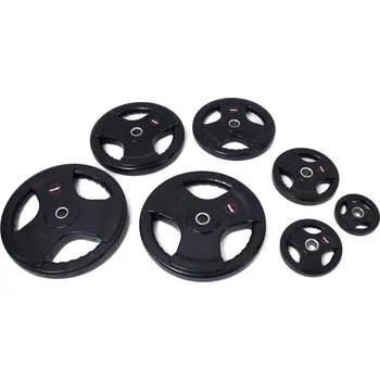 Kotouč TRINFIT TRI-GRIP pogumovaný 10 kg / 30 mm