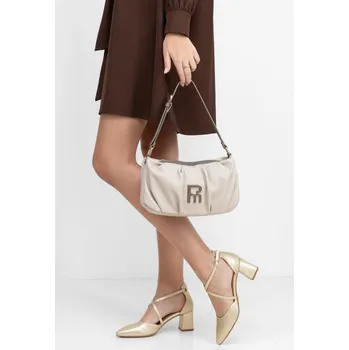 Dámské lodičky Tamaris dámské kožené lodičky 1-24418-20 champagne met Velikost: 36