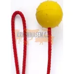 Míček z tvrdé gumy na šňůře - 5x60 cm JK Animals JK46216
