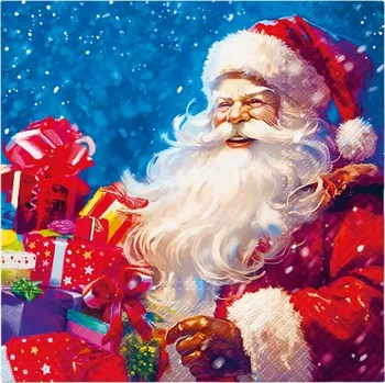Papírový ubrousek Papírové ubrousky vánoční Santa Claus, 20 ks