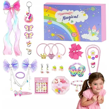 Kalendář Adventní Kalendář pro Dívky Kosmetika Bižuterie a Doplňky