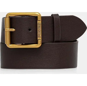 Opasek Dětský kožený pásek Pinko KFAV001.C.TV076 hnědá 88X, vel. 60
