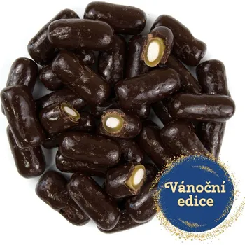Čokoláda NUTSMAN Broskvový pendrek v hořké čokoládě - Vánoční edice Množství: 125 g