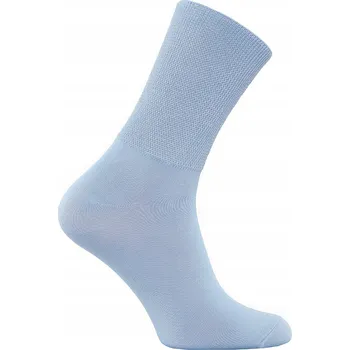 Ponožky Todo Medical PressureFree beztlakové antibakteriální 43-46 světle modrá