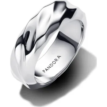 Prsten PANDORA Stříbrný zkroucený prsten 60