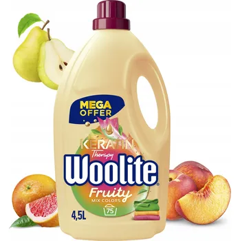 Prací gel Woolite Tekutý prací prostředek na barevné prádlo Fruity 4,5L 75 praní