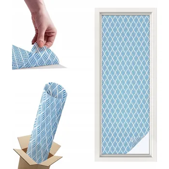 Okenní dekorace Fólie mléčná hotová 146 x 50 cm