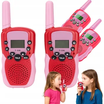 Vysílačka Vysílačky pro děti s velkým dosahem 3 km – Sada 2 ks – Ideální DÁREK