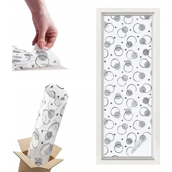 Okenní dekorace Fólie mléčná hotová 146 x 50 cm