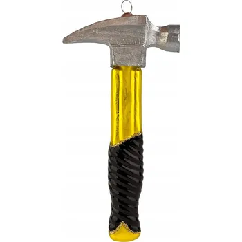 Vánoční dekorace VÁNOČNÍ KOULE RETRO - KLADÍVKO FOLKSTAR