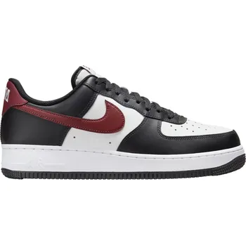 Pánská obuv Nike Air Force 1 Low '07 Black White Dark Team Red Velikost: 38