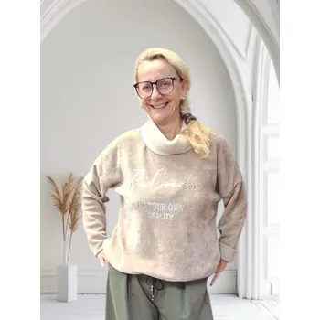 Dámská mikina Dámská hřejivá mikina Colleta Barva: Béžová, Size system: One size