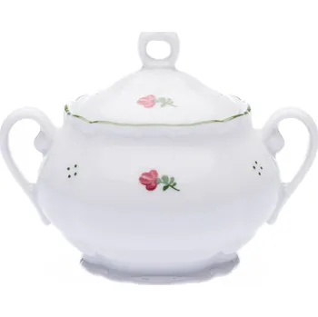 Cukřenka Cukřenka, 250 ml, Verona, růžové kytičky, porcelán G. Benedikt