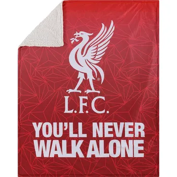 deka Liverpool FC Sherpa deka Liverpool FC, 125 × 150 cm