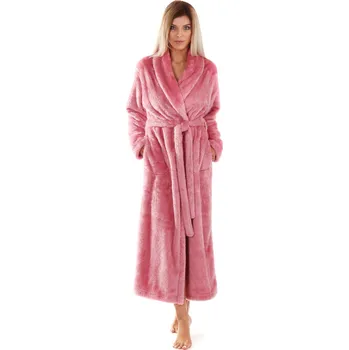 Dámský župan dámský župan Lilly extra XL Starorůžová