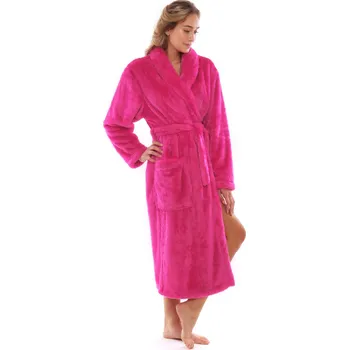 Dámský župan dámský župan Lilly extra XL Malinová