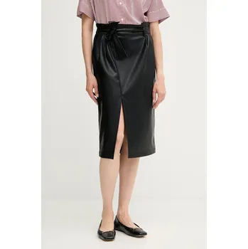 Dámská sukně Sukně OUI černá barva, midi, 93845 99X, vel. 36