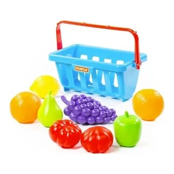 Dětská kuchyňka Dětská Sada potravin s košíkem