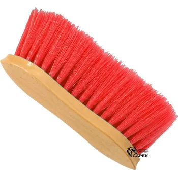 Čištění pro koně Kartáč Kentaur -EXTRA DLOUHÝ VLAS- - Červená