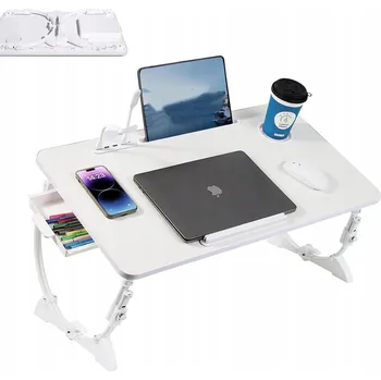 Skládací stolek pod notebook, tác do postele, podložka, skládací stolek