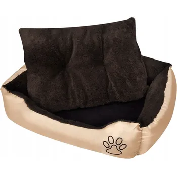 Pelíšek pro psa VidaXL kotec pro psa béžový 90 cm x 70 cm