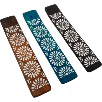 Vonná tyčinka Podložka pod vonné tyčinky AWGifts dřevo 3,5 x 25,5 cm