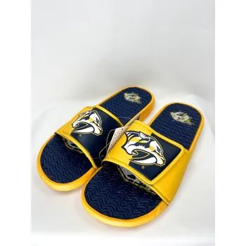 Pánské pantofle FOCO Pánské pantofle Nashville Predators NHL Colorblock Slipper Velikost: XL = 46-48 EU