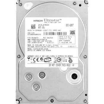 Interní pevný disk DELL 0YR660 1TB 7.2K SATA II 3.5'' HUA721010KLA330