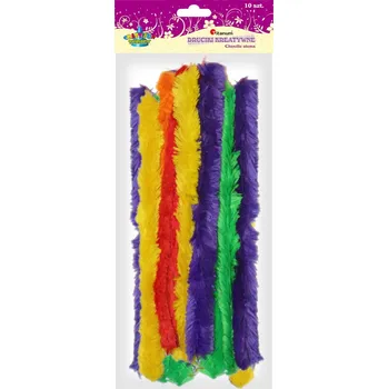 Titanum Chlupaté drátky, JUMBO, 3x30cm, 5barev, 10ks/bal.