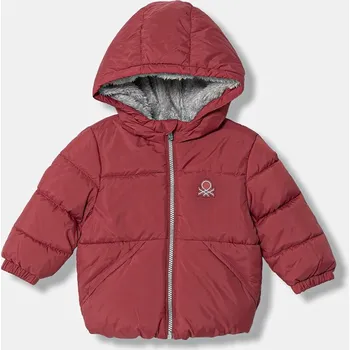 Chlapecká bunda Dětská bunda United Colors of Benetton 2WU0GN035.P.Season.9BYA červená 92X, vel. 90
