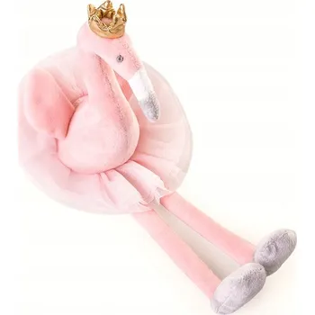 plyšák Růžový plyšový plameňák s baletní sukýnkou - plyšová hračka, dárek pro děti