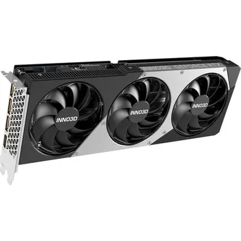 Grafická karta INNO3D NVIDIA GeForce RTX 5060 Ti X3 OC (N506T3-16D7X-191073L) Černá/stříbrná
