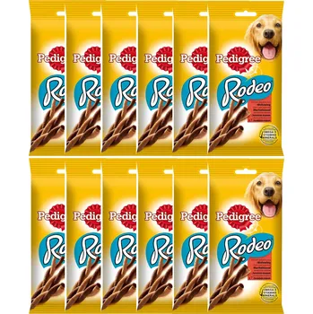Pamlsek pro psa Pamlsek pamlsek Pedigree Rodeo 12 ks x 123 g