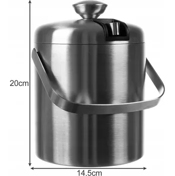 Nádoba na led Nádoba na led Kleště na led 1,3 l