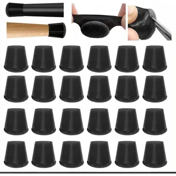 Podložka pod nábytek 24x FILCOVÉ PODLOŽKY NA NOHY ŽIDLÍ 15-20mm OCHRANNÉ SILIKONOVÉ NÁVLEKY