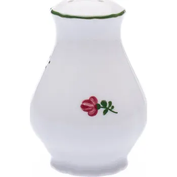 Cukřenka Slánka sypací, růžové kytičky, Verona, porcelán G. Benedikt