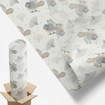 Obraz Fólie okenní fólie S Potiskem pro zdobení skel 50 x 146 cm Ptáci Vzor